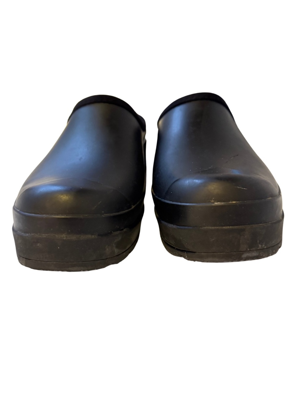 Hunter Play Clog Black Waterproof Rubber Garden Shoes Women’s US 10 EU 42 - Picture 7 of 10
